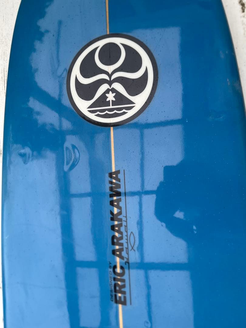 HIC ロングボード、フィン付 / ERIC ARAKAWA 引き取り限定