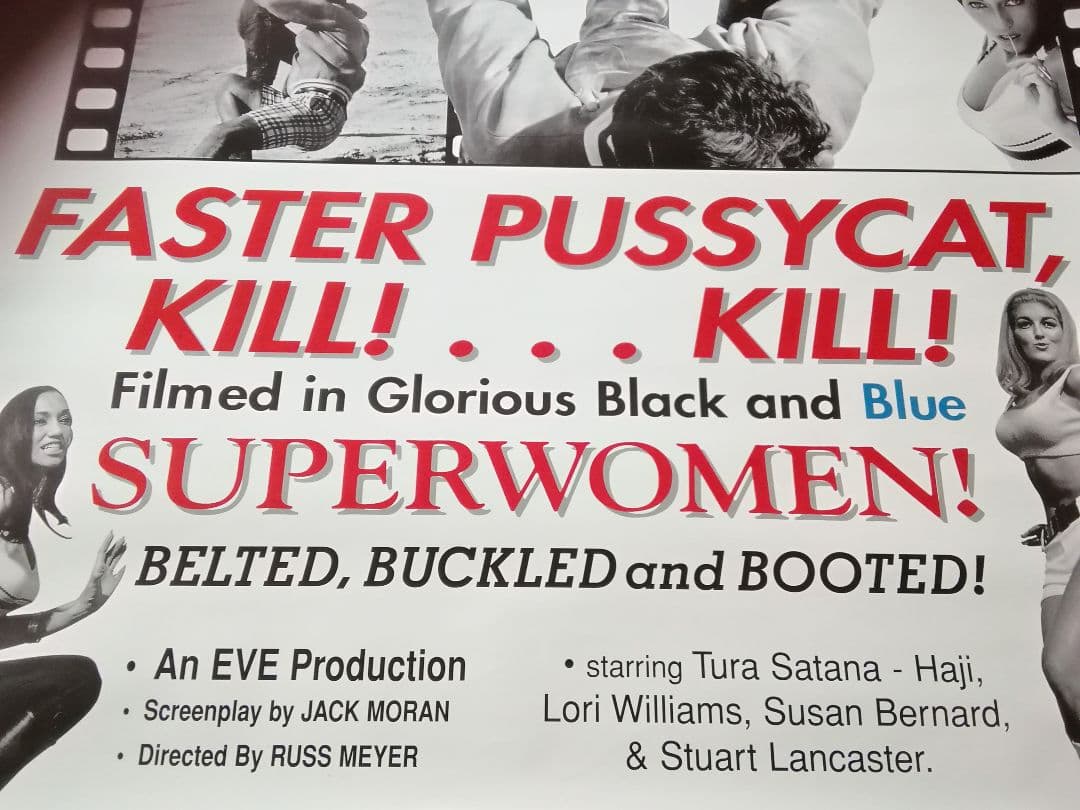 ラスメイヤー FASTER PUSSYCAT,KILL!KILL! 特大ポスター