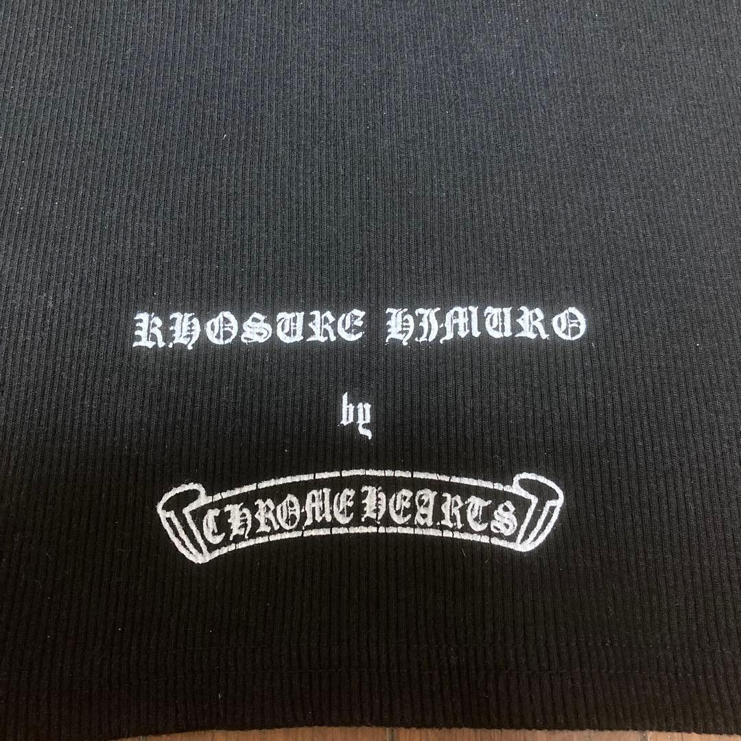 氷室京介　クロムハーツ　コラボ　ロングTシャツ　黒　Lサイズ　貴重