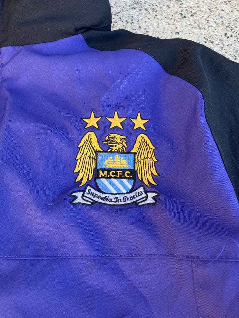 【希少】UMBRO×マンチェスターシティ/フード付きジャケット/ジャージ/M