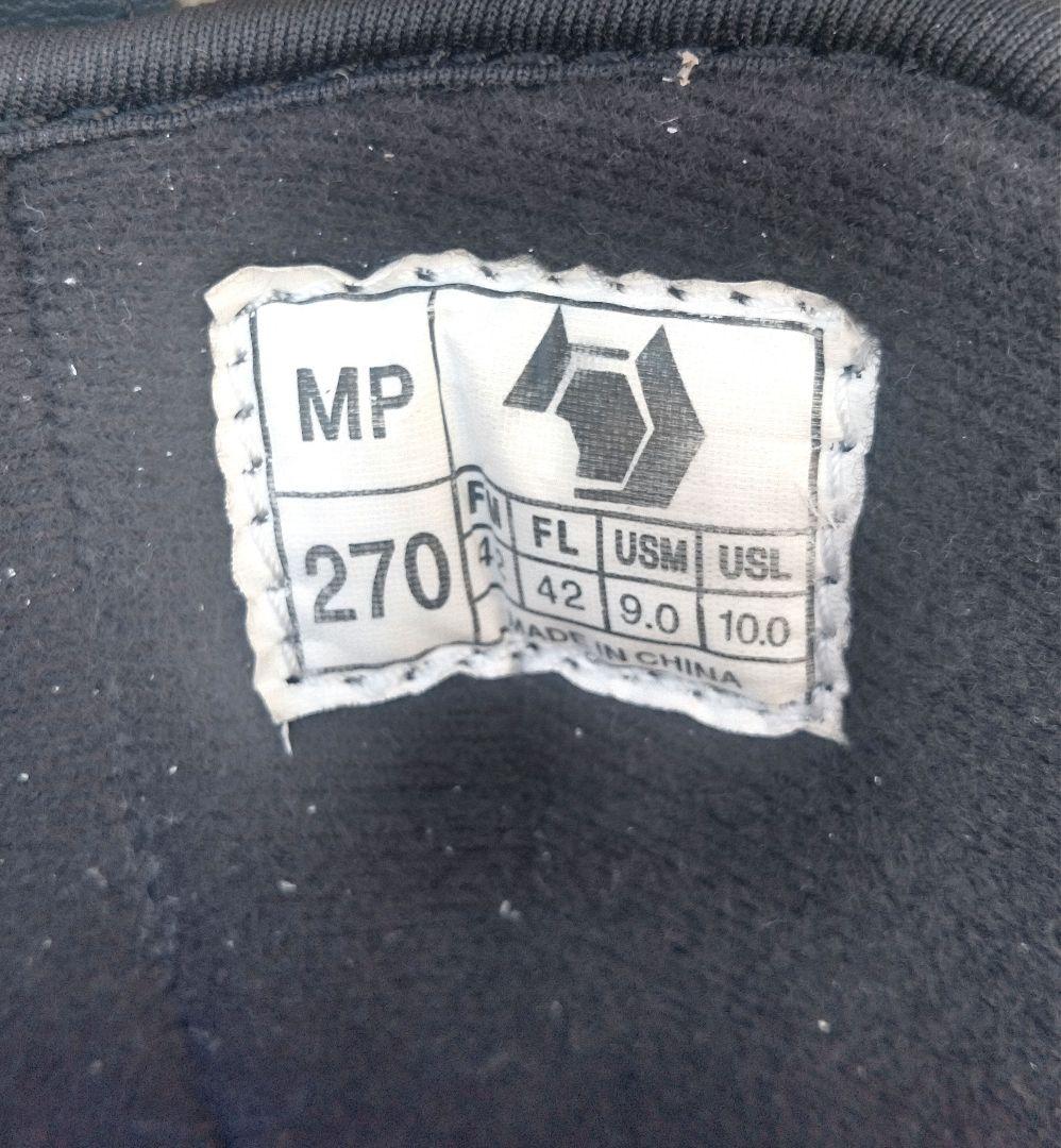 【APX】 スノーボードブーツ　 ボアシステム　ダイヤル式　ブラック　２７cm