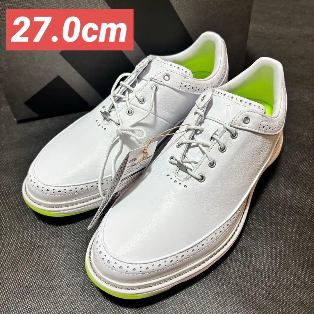 27cm adidas Golf MC80 ゴルフシューズ ID4748 白