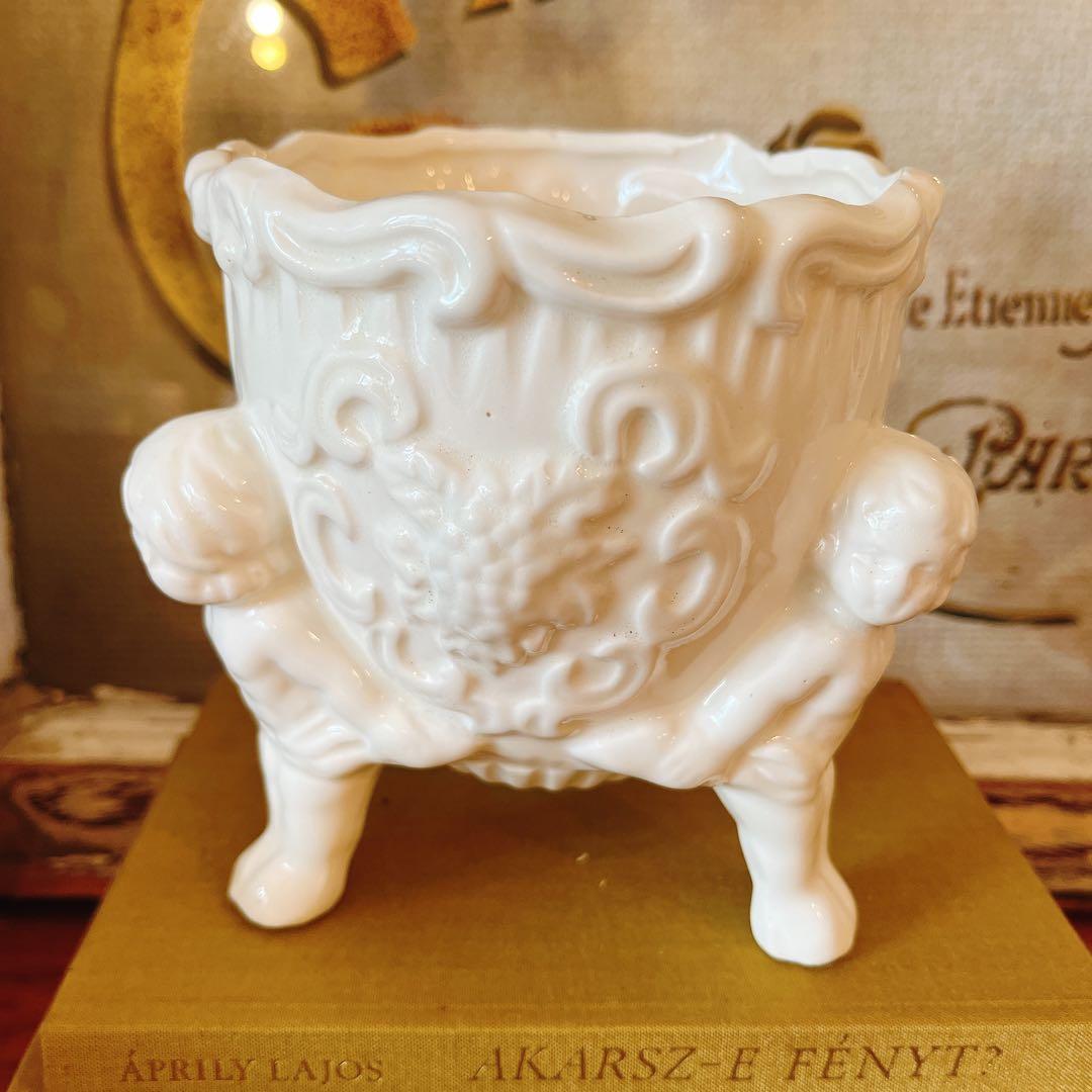 フランス　天使の鉢カバー