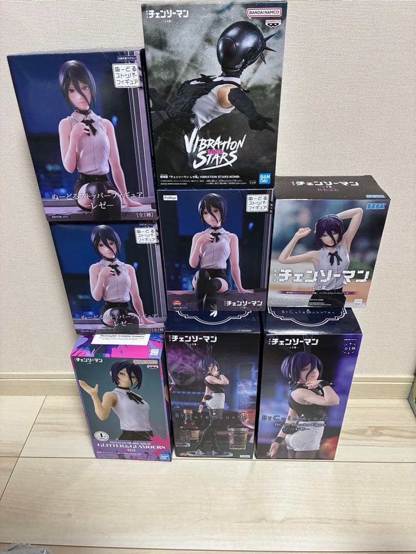 最新プライズフィギュア入り　チェンソーマン　まとめ売り　8体 レゼ