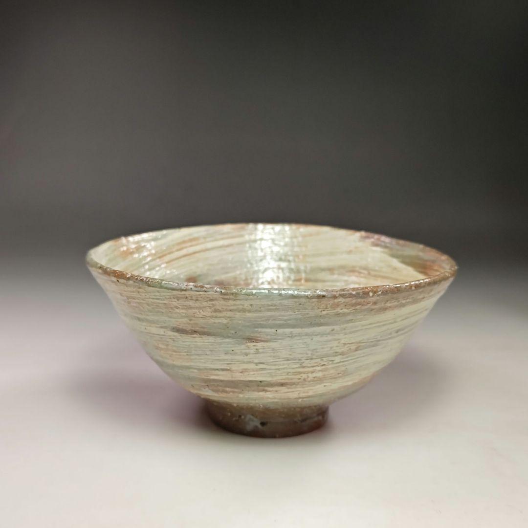 イ558 茶碗『高麗刷毛目茶碗　朴富元作　銘　栄雲』『大徳寺　神波東獄　極箱』