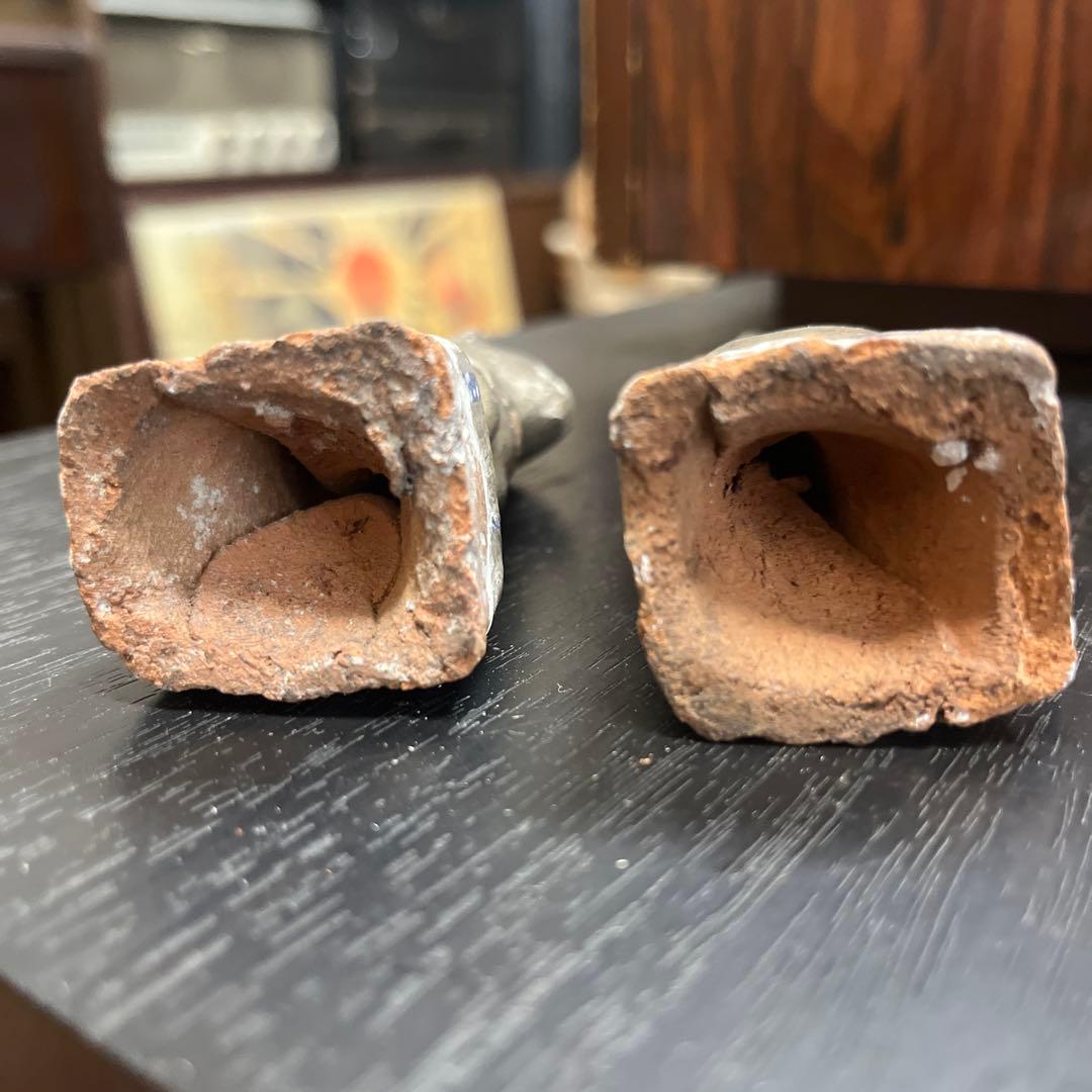 古作 土人形 狐 郷土人形 今戸人形 江戸期　アンティーク