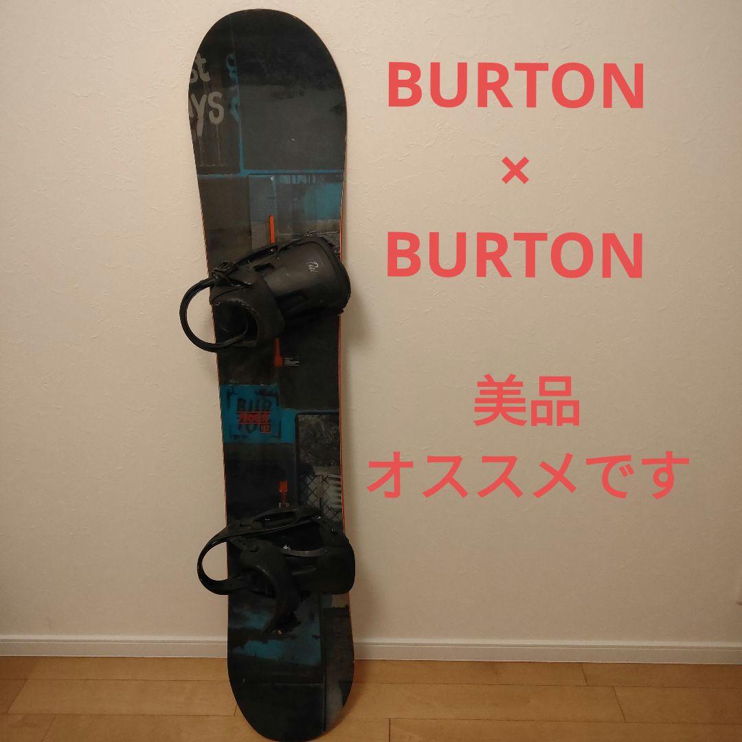 【美品】BURTON process flying v 152cm ビンディング