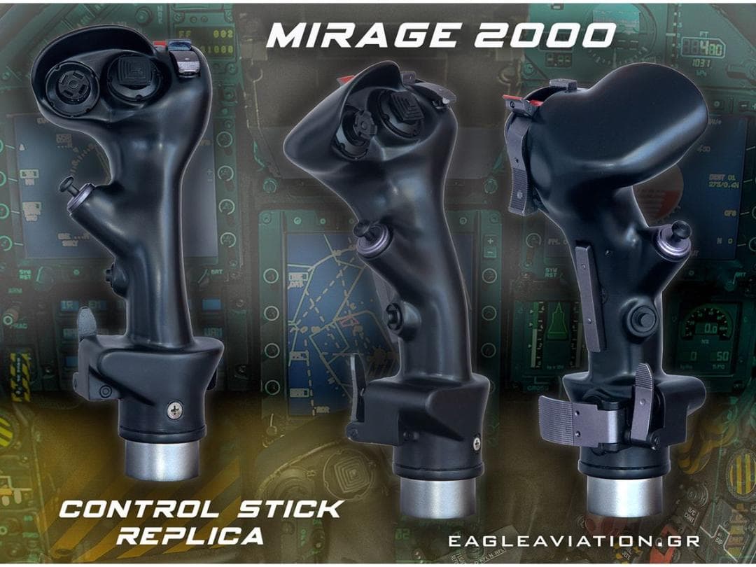 ミラージュ 2000-5 Mk.2　戦闘機　操縦桿　グリップ【新品】レプリカ