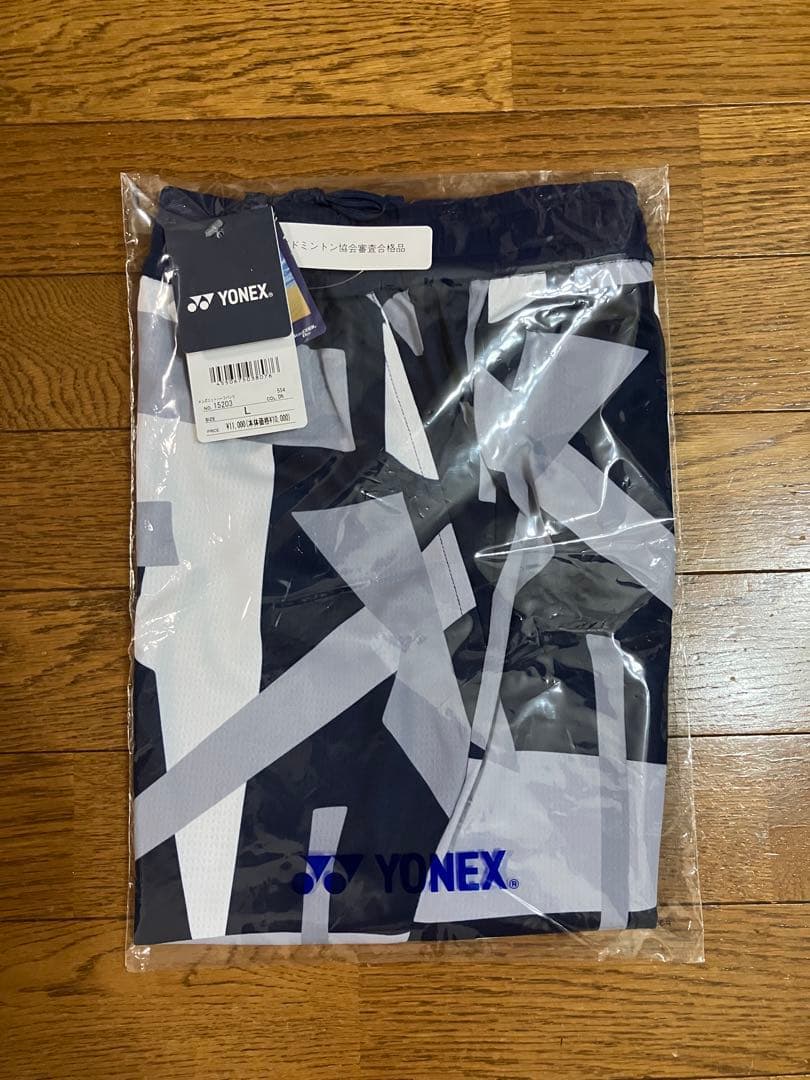 【新品未開封】 YONEX ハーフパンツ ダークネイビー　Lサイズ