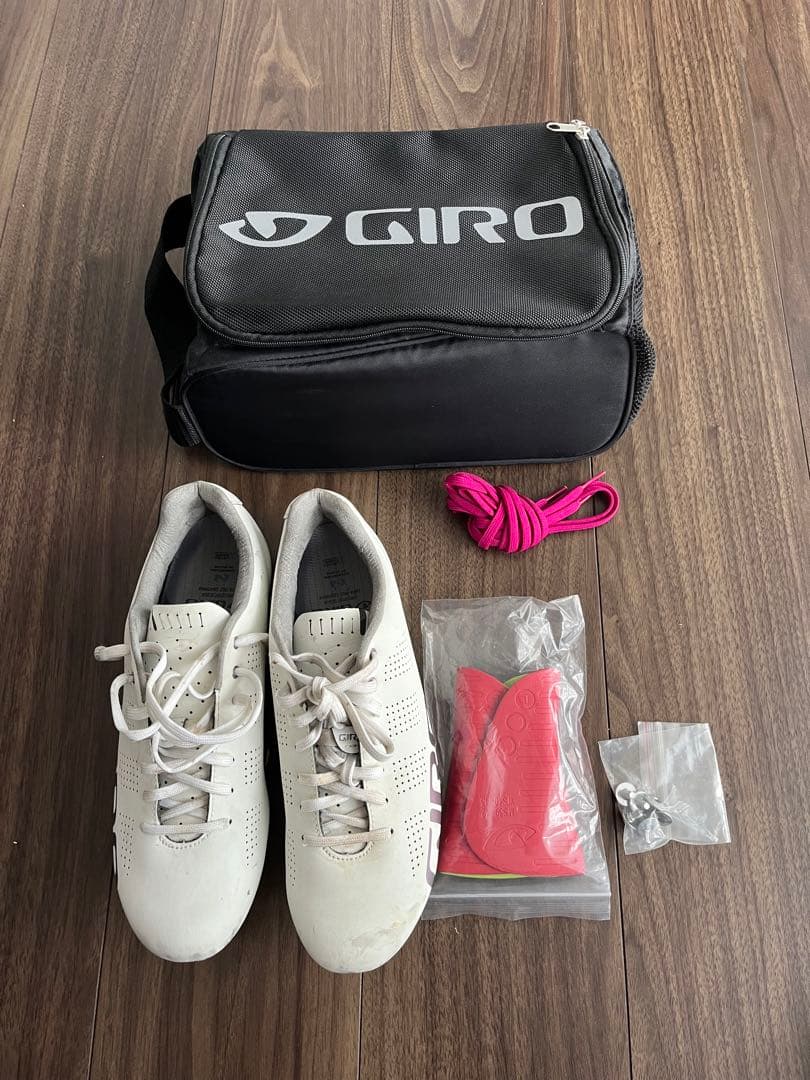 GIRO ジロ インペリアル ビンディングシューズ 38サイズ　ホワイト