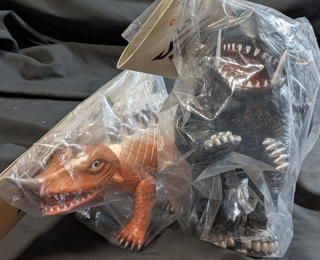 昭和ガメラ・バルゴン・ギャオス（マーミット）ビニールパラダイス未開封３体セット