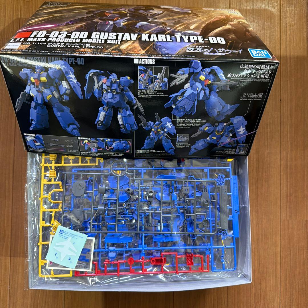 HG 1/144 グスタフ・カール００型 シャリア専用リックドム(GQ)新品