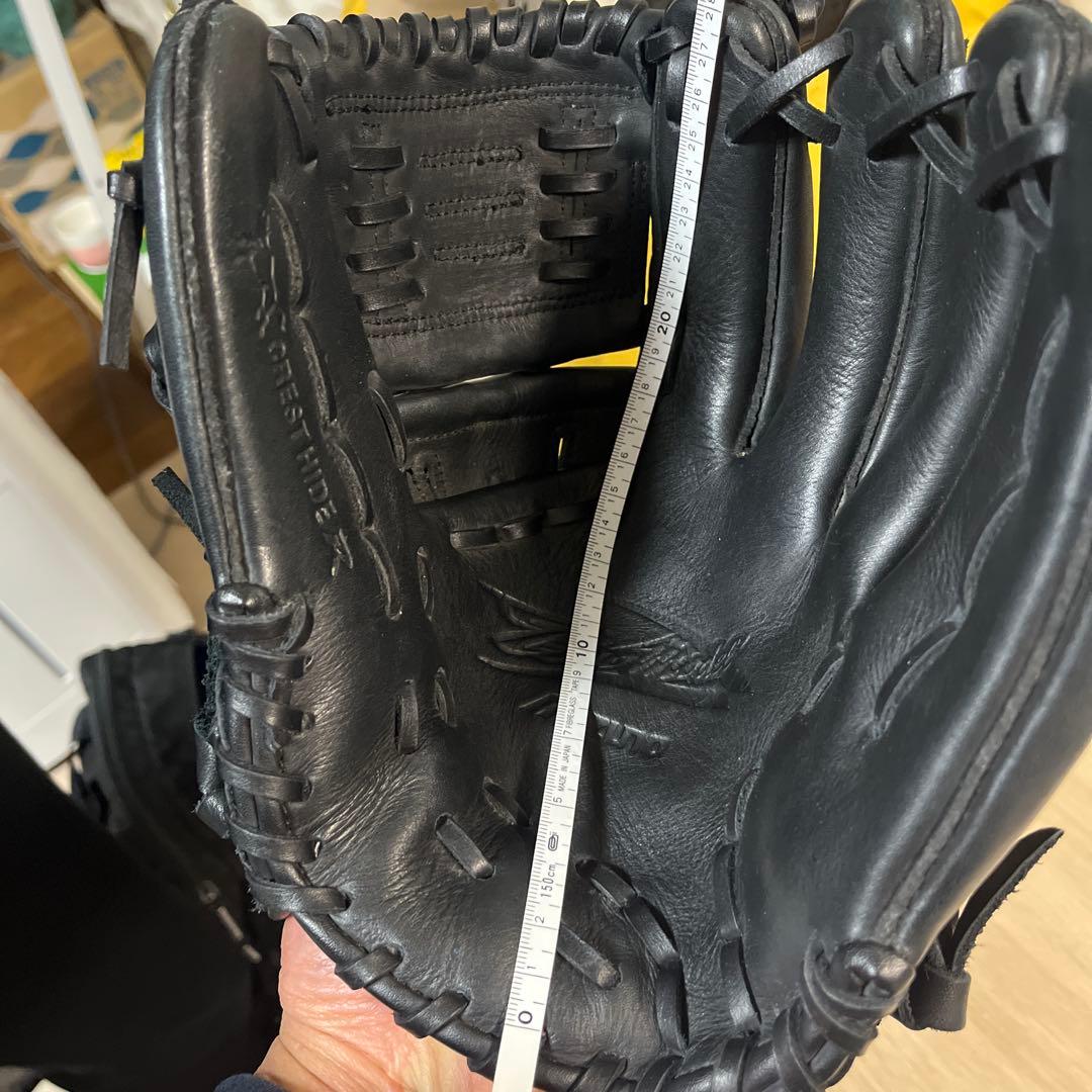 Mizuno プロモデルブラック 軟式グローブ