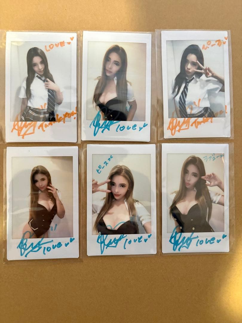 サイバージャパンダンサーズ10名　サイン入りチェキ29枚セット