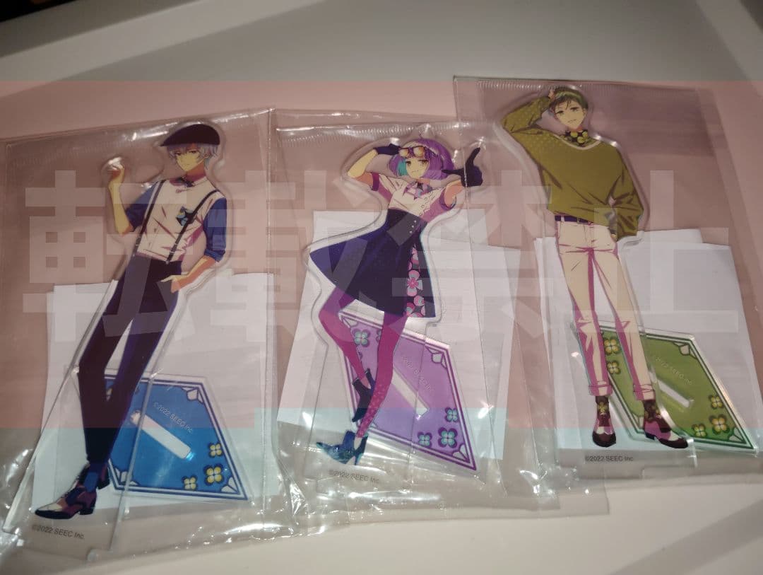 誰ソ彼ホテル　AGF限定　アクリルスタンド　塚原音子　阿鳥遥斗　大外聖生　各1