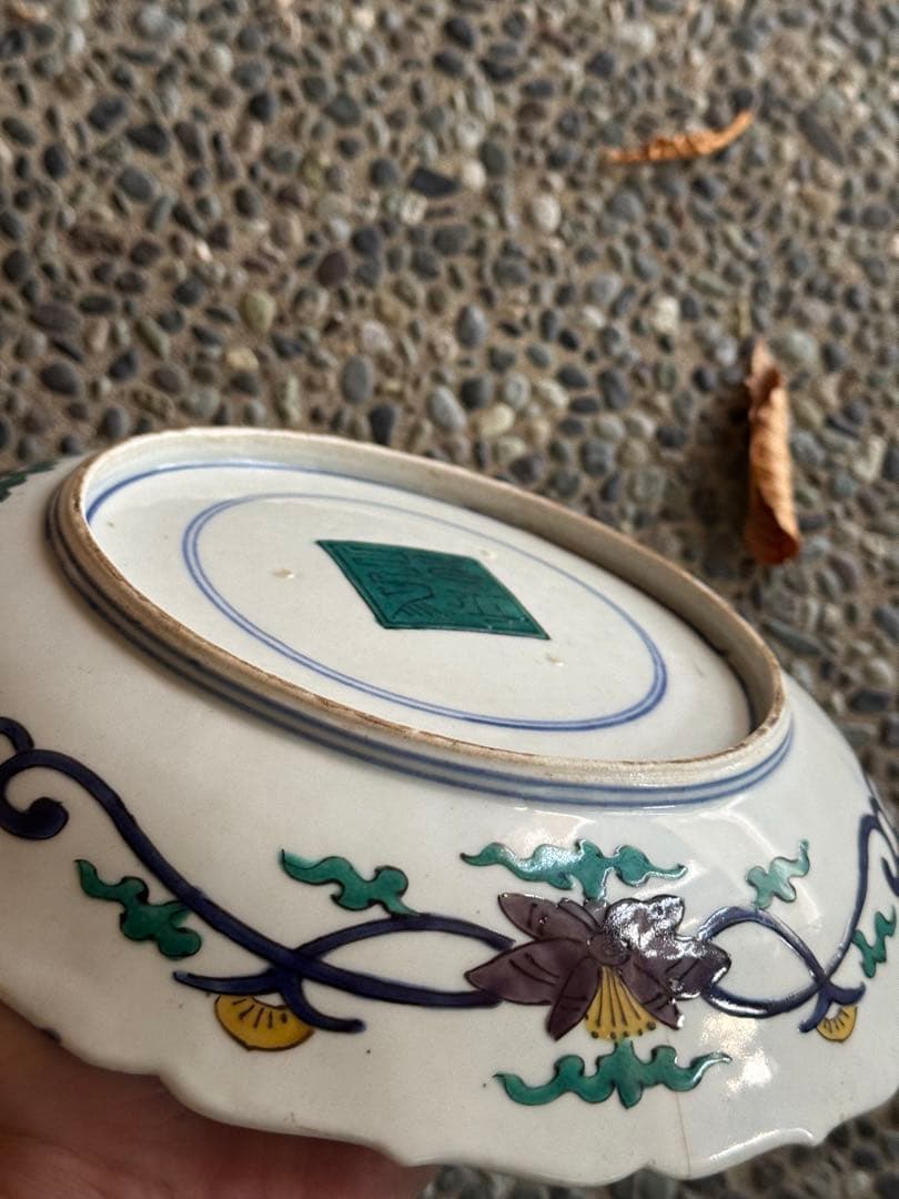 ‼️リサイクルFORT‼️BLACKフライデー①‼️買取直送便①‼️青手で古九谷産の皿‼️