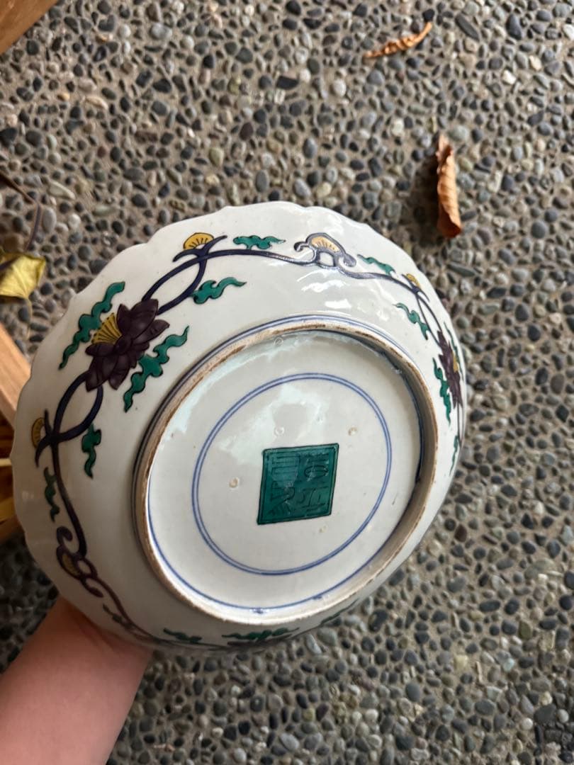 ‼️リサイクルFORT‼️BLACKフライデー①‼️買取直送便①‼️青手で古九谷産の皿‼️