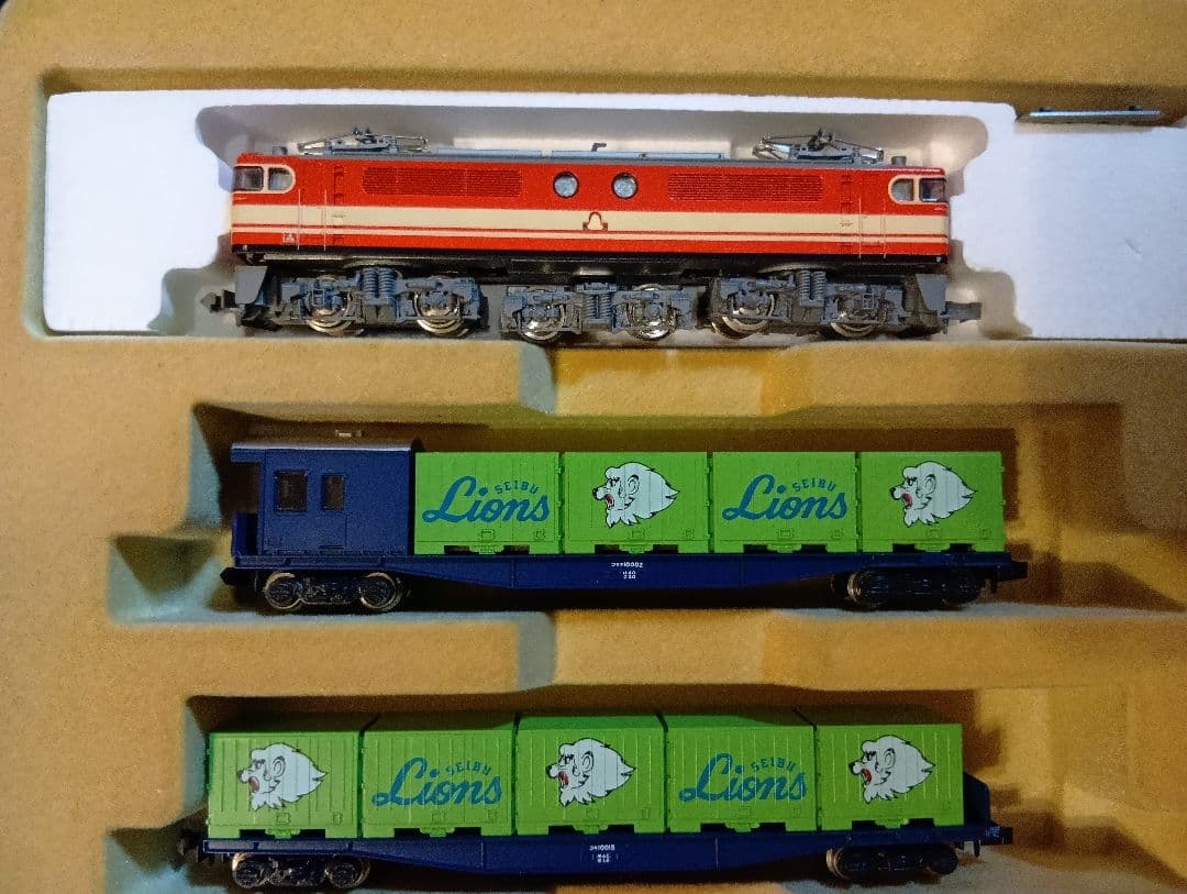 KATO 西武 E851 レオコンテナセット