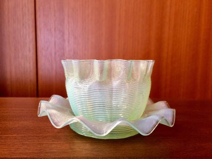 ◆ アンティーク アート グラス