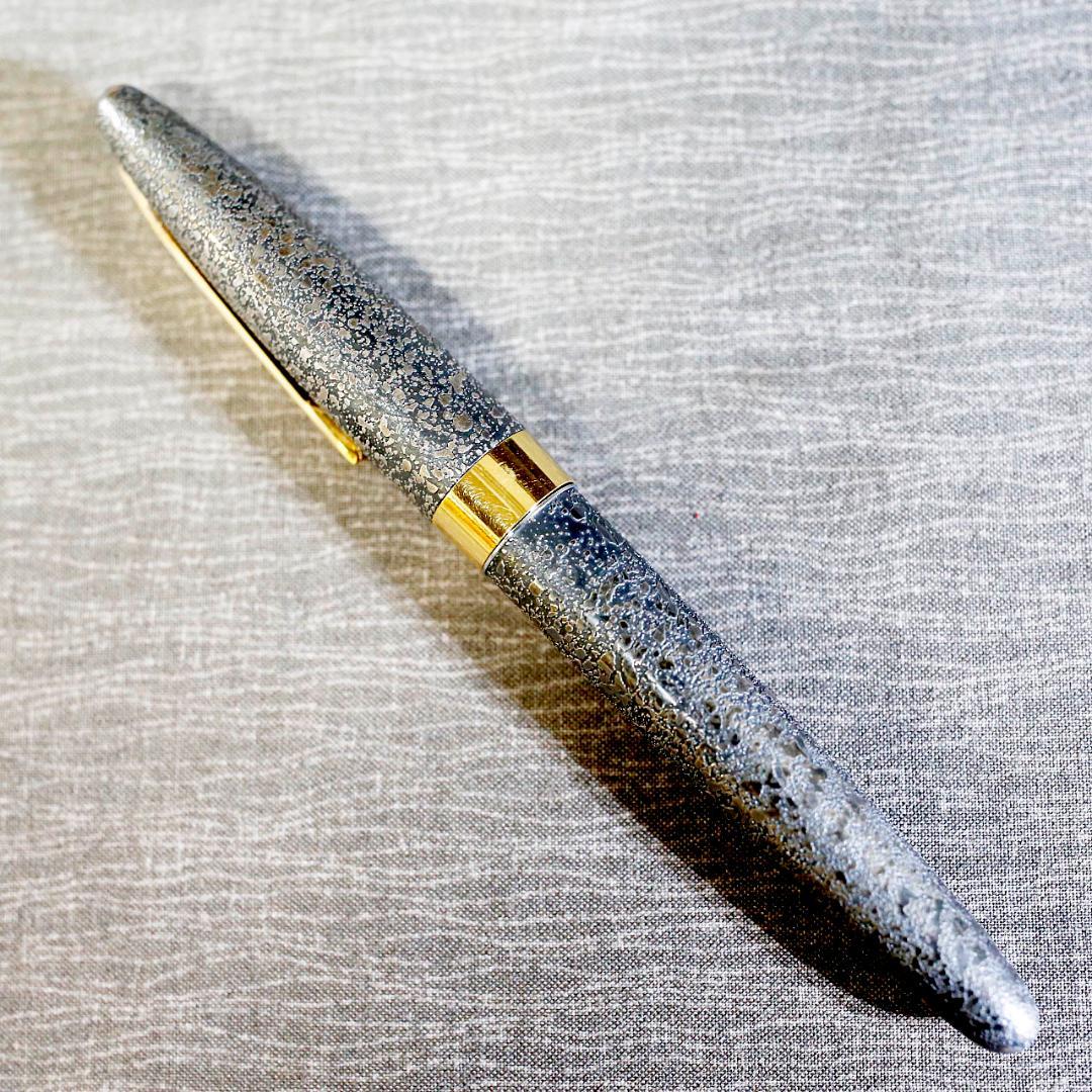 【美品】パイロット 万年筆 シルバーン 燻 いぶし スターリングシルバー