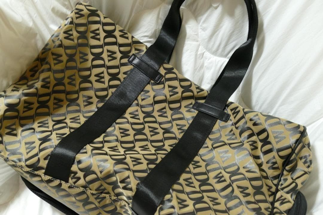 ★新品★ダンスウィズドラゴン★モノグラムプリントボストンバッグ★BE