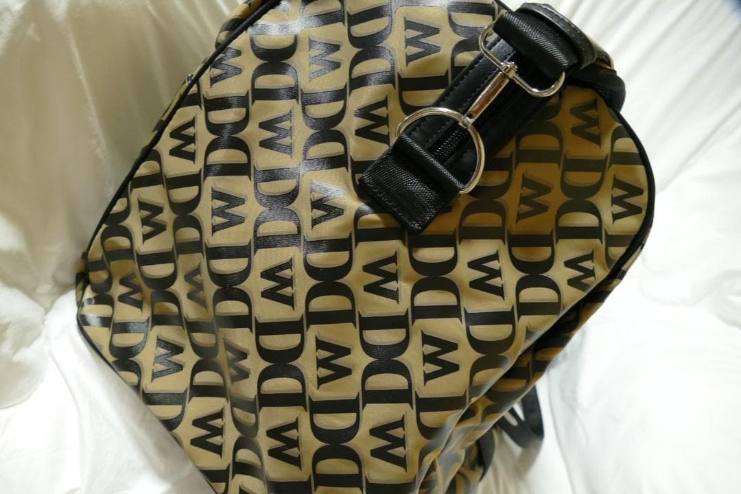 ★新品★ダンスウィズドラゴン★モノグラムプリントボストンバッグ★BE