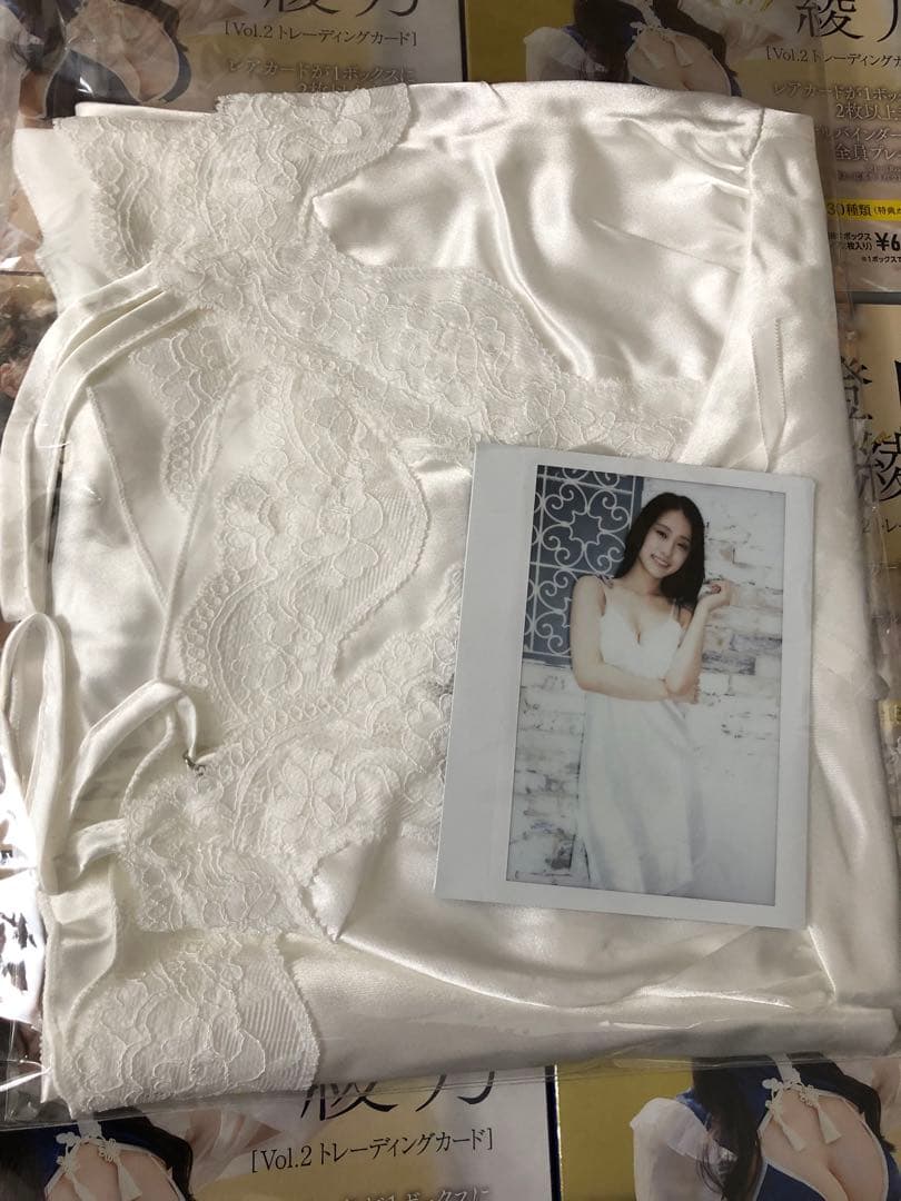 澄田綾乃　vol.2トレーディングカード　　本人着用　直筆サイン入りベビードール