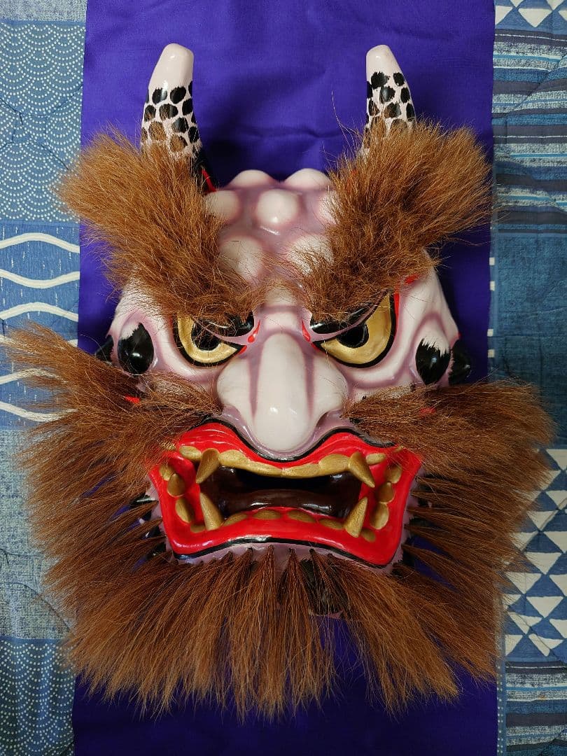 ３面セット　神楽面　石見神楽　広島神楽　芸北（北広島）大江山3面揃い　日本　鬼