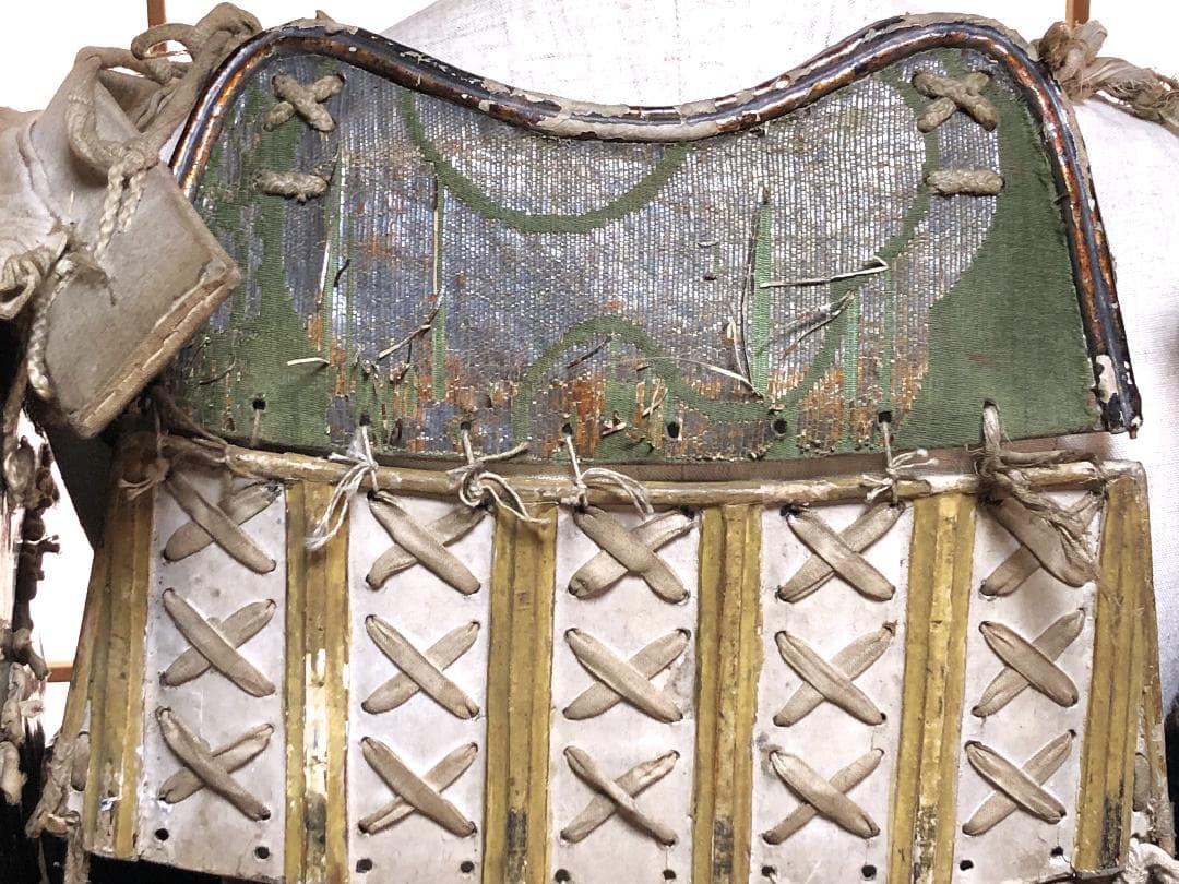 【 擬革紙甲冑 】　江戸時代　平家　蔵出品