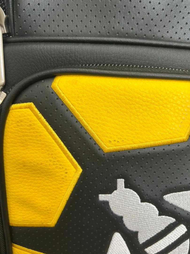 RODDIO ゴルフバッグ ハニカム　ブラック×イエロー　019