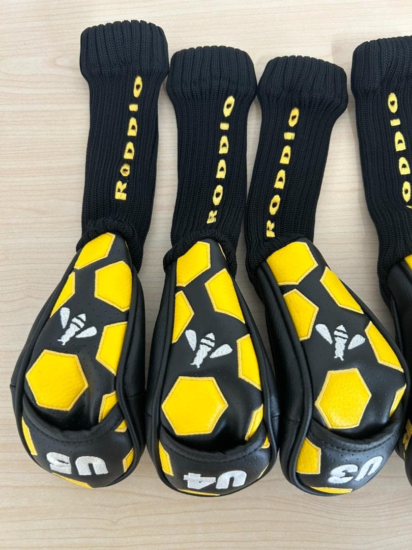 RODDIO ゴルフバッグ ハニカム　ブラック×イエロー　019