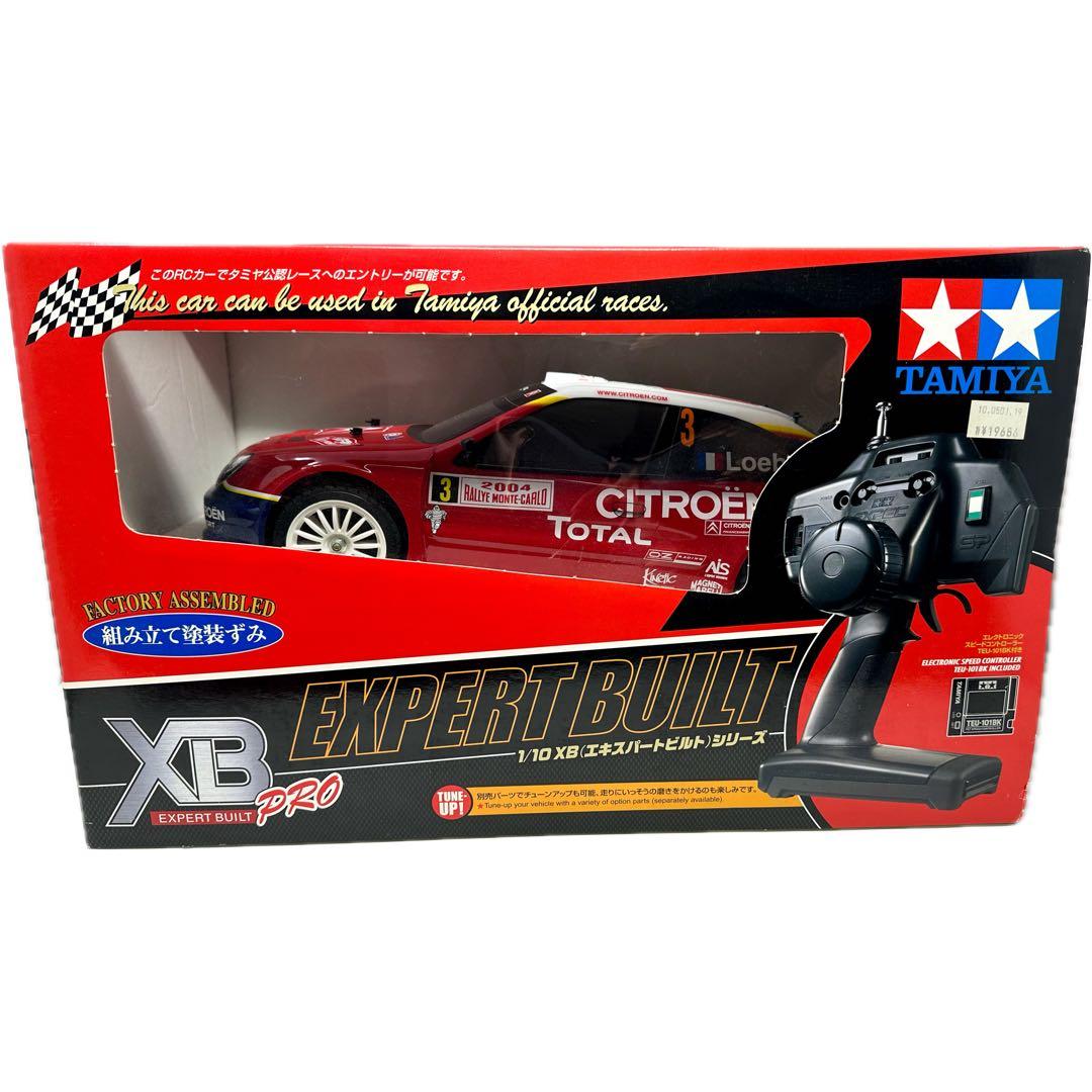 【未開封】タミヤ シトロエンWRC 2004 XB 完成済ラジコン 1/10