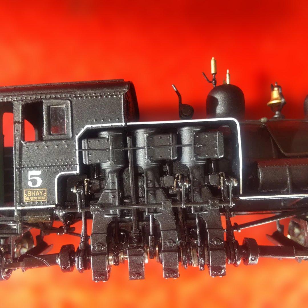 シエイ式蒸気機関車、動作確認済み、美品、HOゲージ