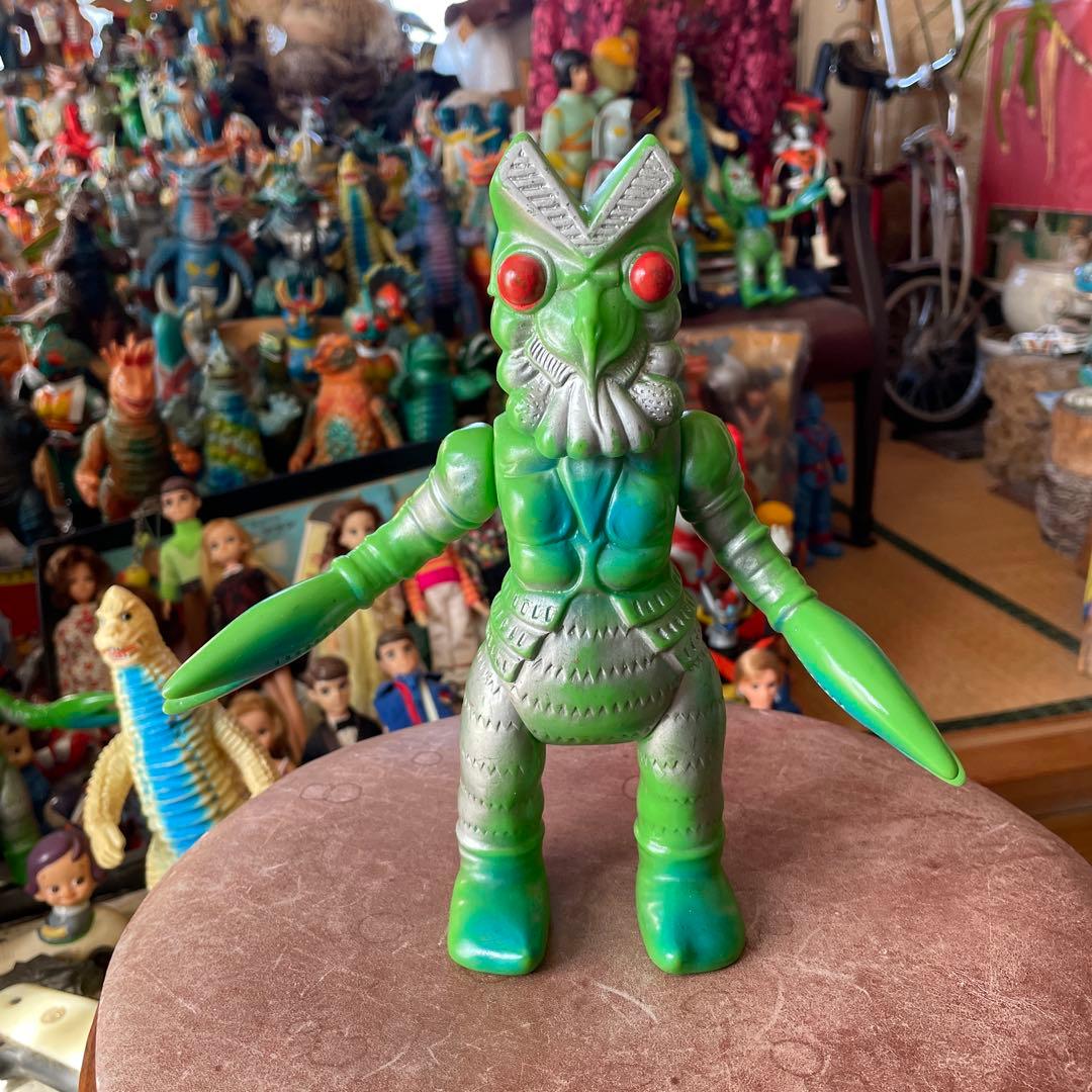 当時物　美品　バルタン星人　スタンダードサイズ　ブルマーク(1969年)発売