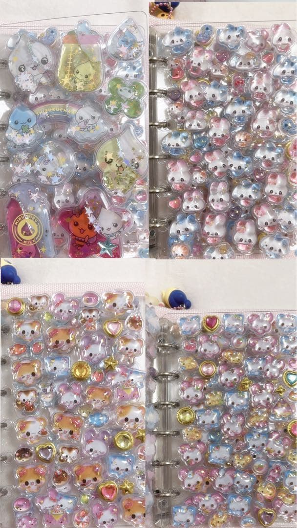 シール帳　完成品ボンボンドロップ おはじき ウォーターシール　平成