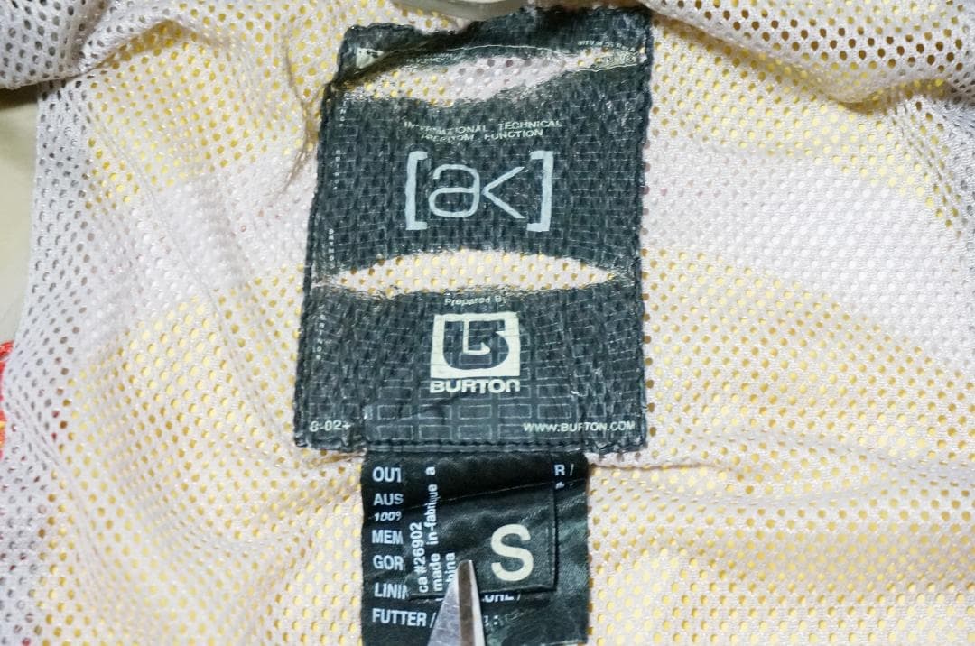 BURTONバートン最高モデル[AK]ウエア ダウンジャケットS