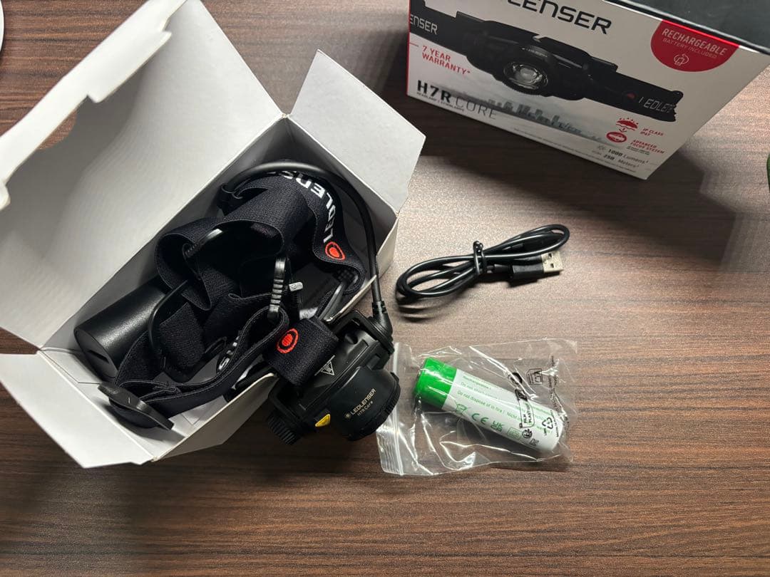 LEDLENSER H7R CORE ヘッドライト 未使用品