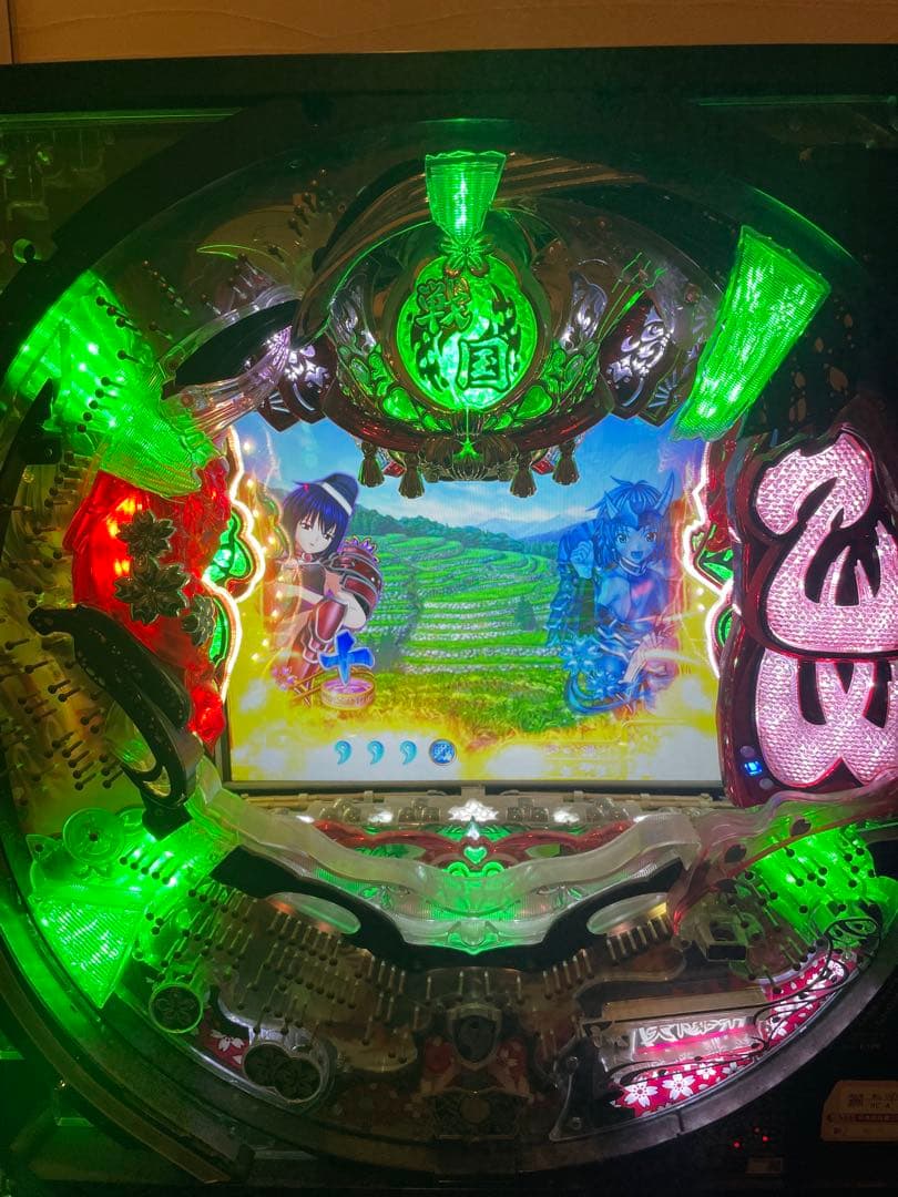 ま*ー様 戦国乙女3 実機　maxタイプ　卓上パチンコ　1/399