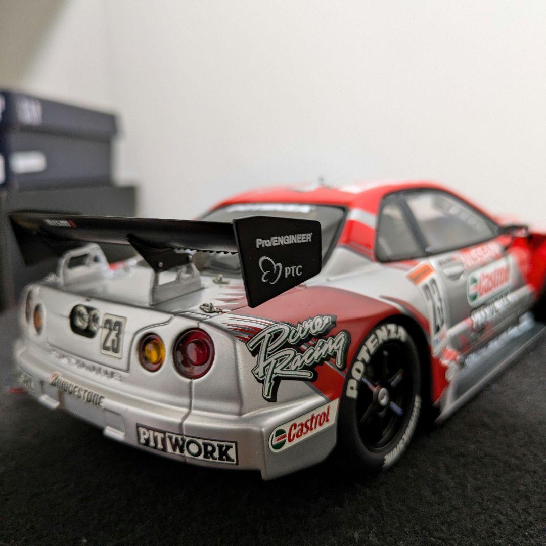 AUTOart 1/18 JGTC スカイライン GT-R　R34　即発送