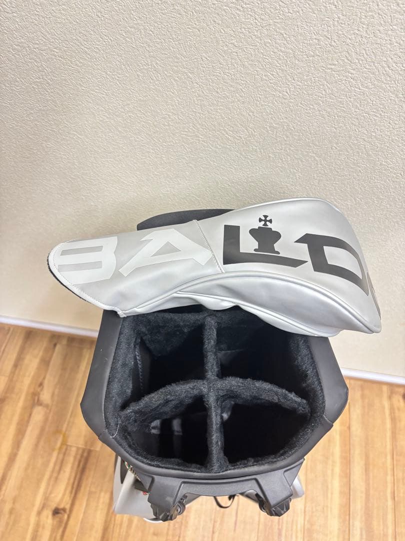 BALDO ゴルフバッグ・キャディバッグ スタンド シルバー