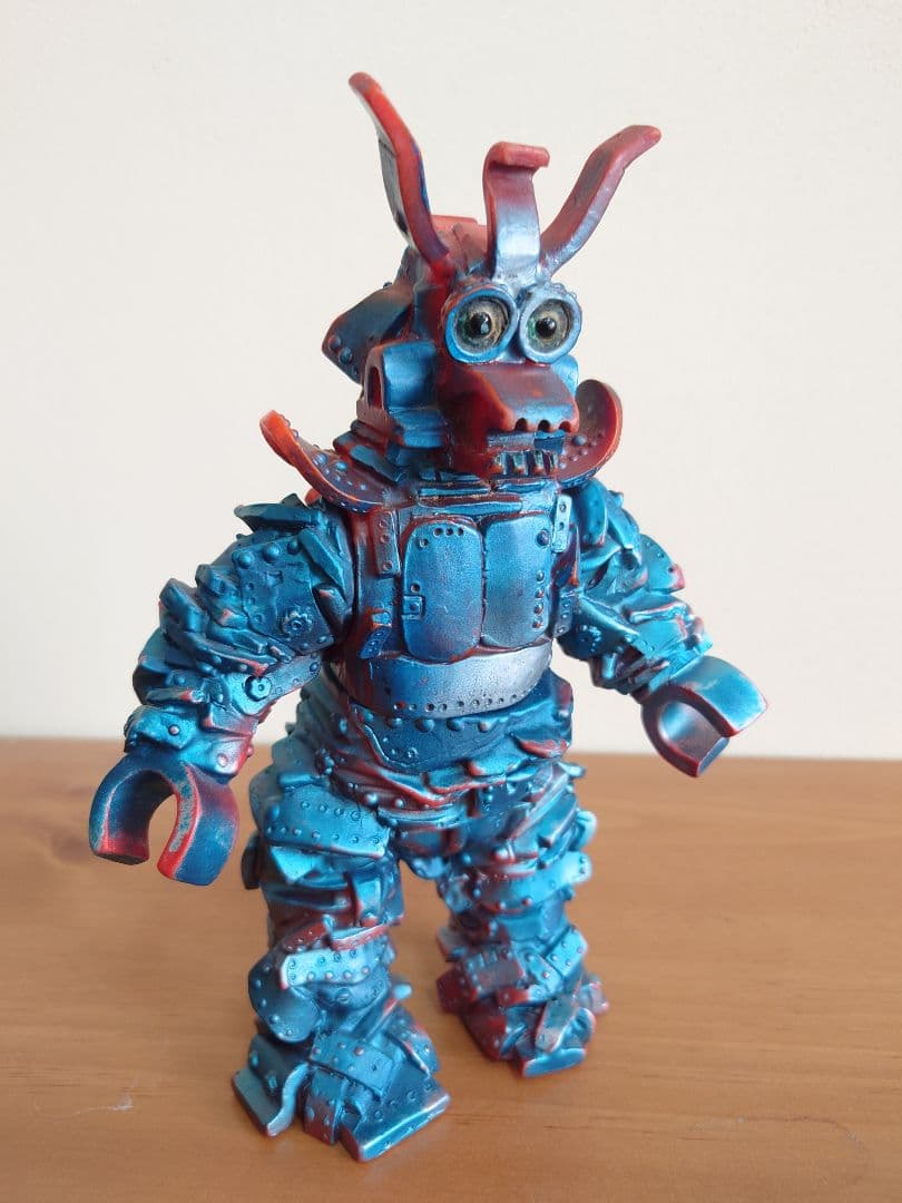 【当時もの】マルサン　ガルバン　ソフビ　初期　１６５g　キャプテンウルトラ