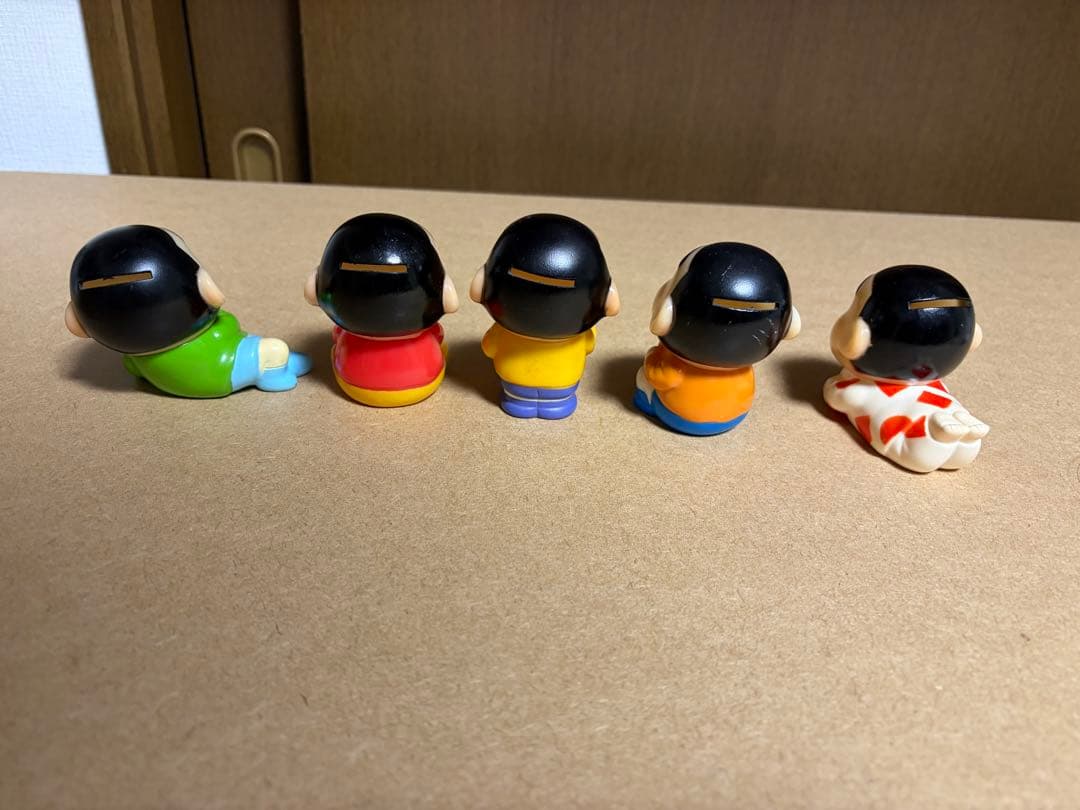 クレヨンしんちゃん 貯金箱 ソフビ セット 当時物 バラ売り不可