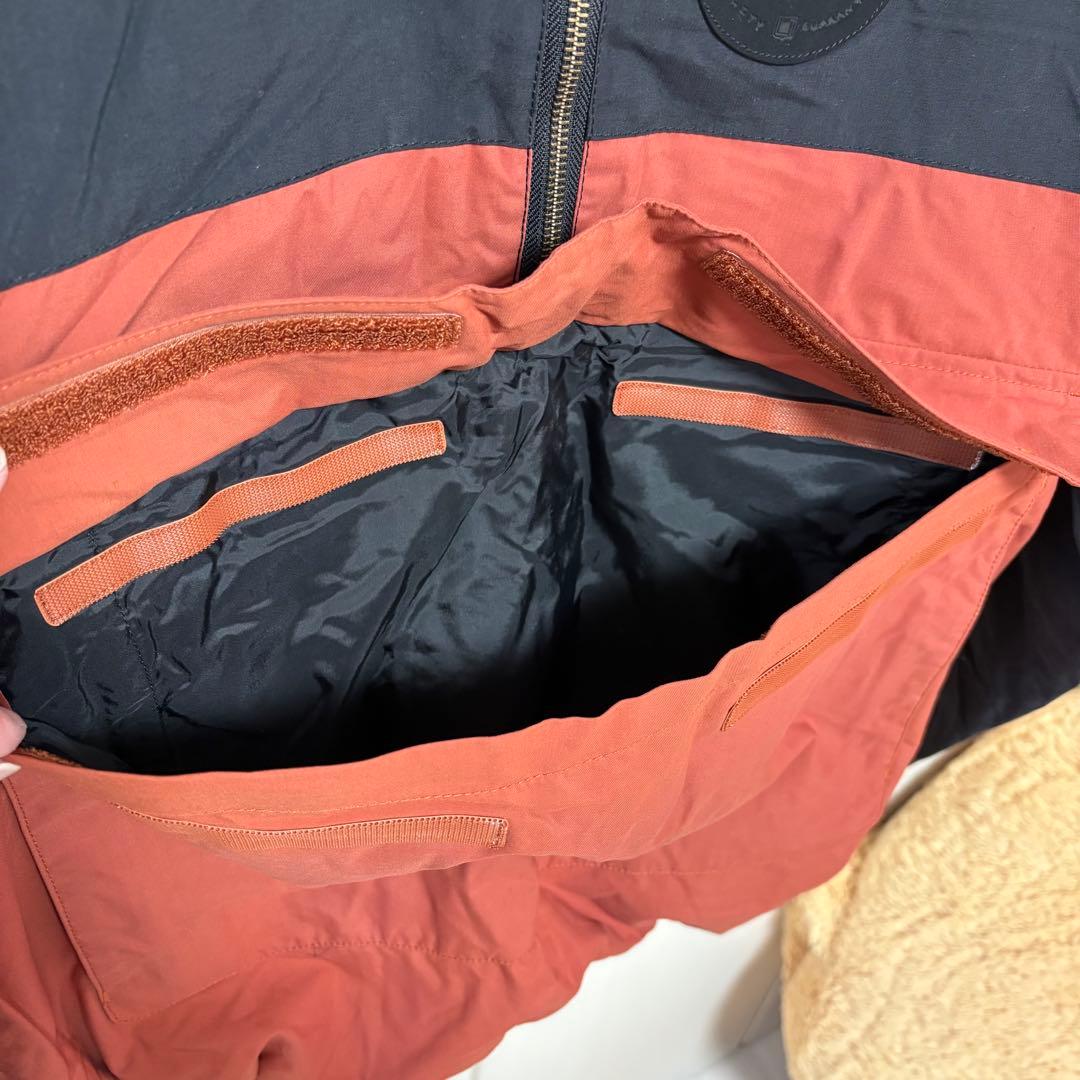 スノーボードウェア ブラック/オレンジ　上下セット