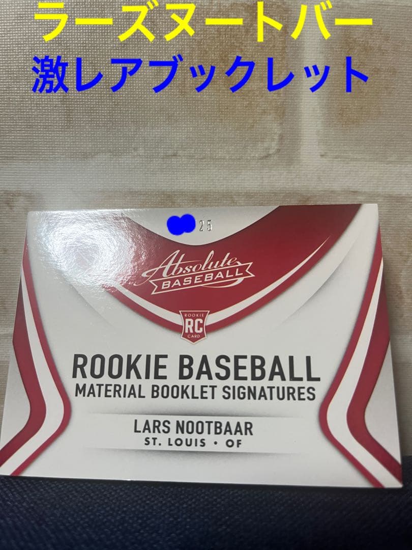 2022PANINI Absolute  ラーズヌートバー　ブックレットカード