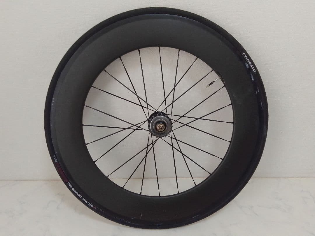 カーボンホイール リア ピスト ディープリム 88mm ノーブランド 700c