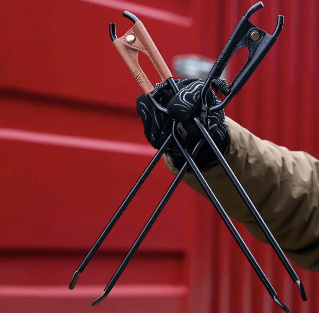 薪ロングトング（ケース付）／ファイヤースターターキット　豪華セット