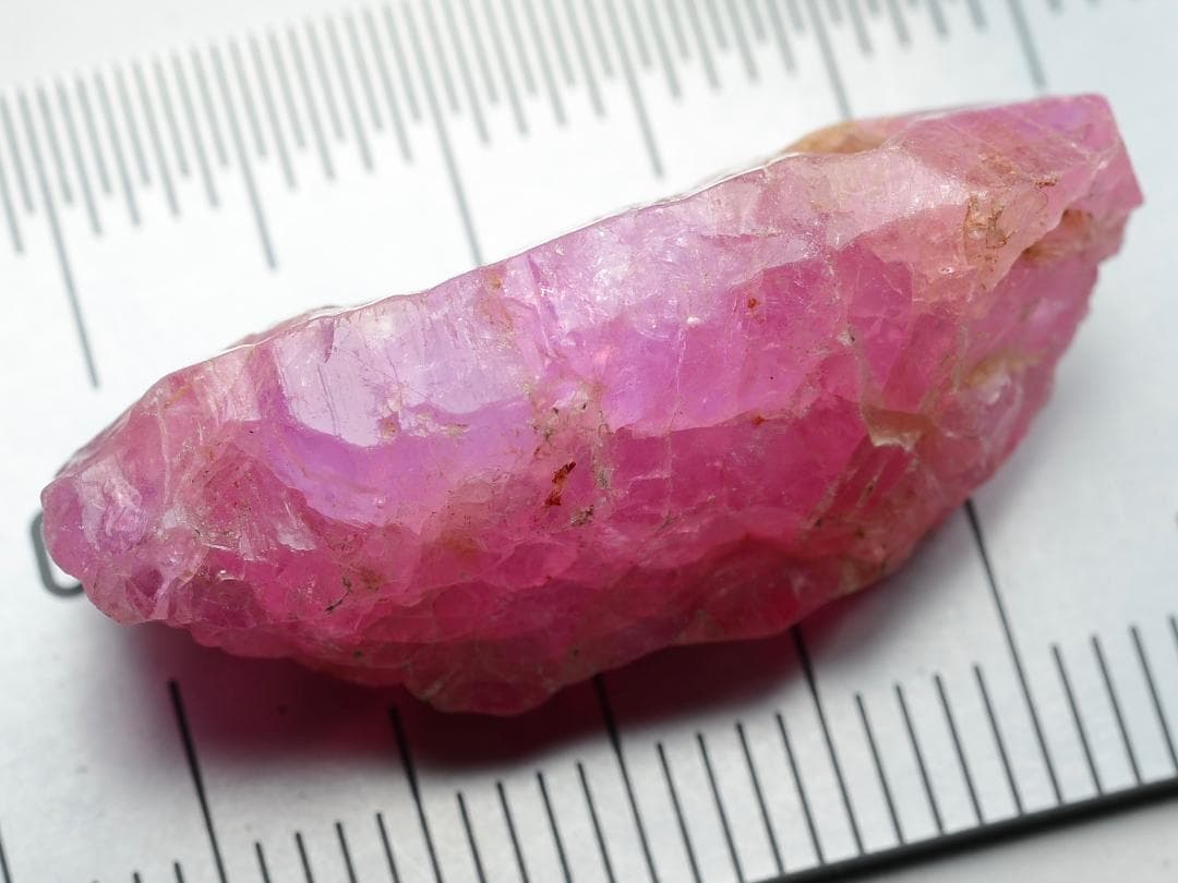 ピンクサファイア ★ ベトナム産 鉱物標本 原石 宝石 鉱石 ルビー 天然石 6