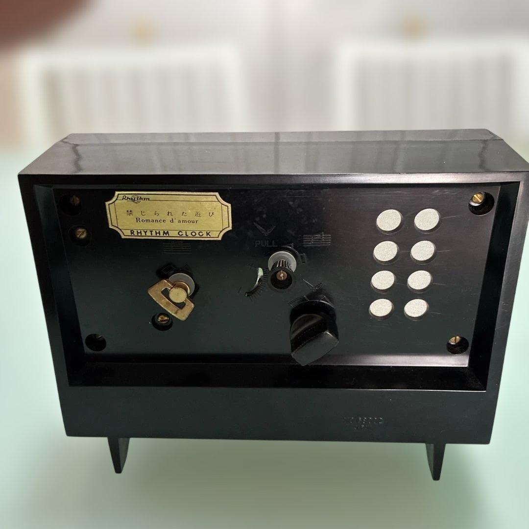 Rythmic Clock レトロ2石手巻き時計　タイマー付き　超美品