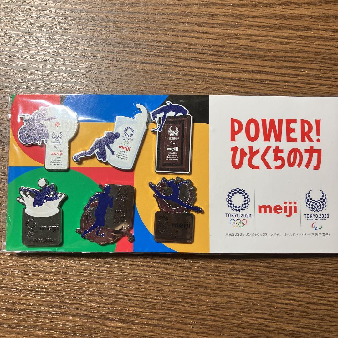 東京オリンピック パラリンピック 明治 ピンバッジ　ピンズ