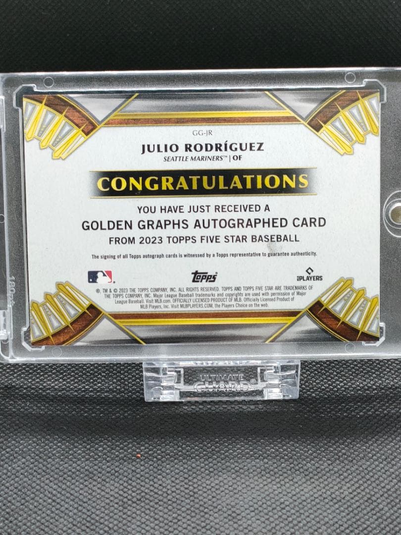 【美品】Julio Rodriguez_オンカードサイン_マリナーズ